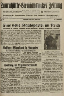 Laurahütte-Siemianowitzer Zeitung : enzige älteste und gelesenste Zeitung von Laurahütte-Siemianowitz mit wöchentlicher Unterhaitungsbeilage. 1930, nr 117