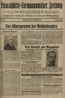 Laurahütte-Siemianowitzer Zeitung : enzige älteste und gelesenste Zeitung von Laurahütte-Siemianowitz mit wöchentlicher Unterhaitungsbeilage. 1930, nr 122
