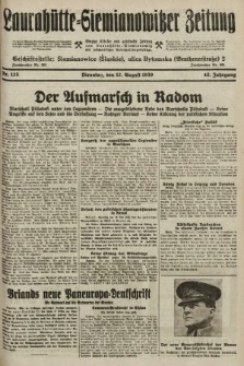 Laurahütte-Siemianowitzer Zeitung : enzige älteste und gelesenste Zeitung von Laurahütte-Siemianowitz mit wöchentlicher Unterhaitungsbeilage. 1930, nr 125