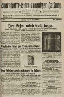 Laurahütte-Siemianowitzer Zeitung : enzige älteste und gelesenste Zeitung von Laurahütte-Siemianowitz mit wöchentlicher Unterhaitungsbeilage. 1930, nr 127