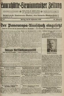 Laurahütte-Siemianowitzer Zeitung : enzige älteste und gelesenste Zeitung von Laurahütte-Siemianowitz mit wöchentlicher Unterhaitungsbeilage. 1930, nr 147
