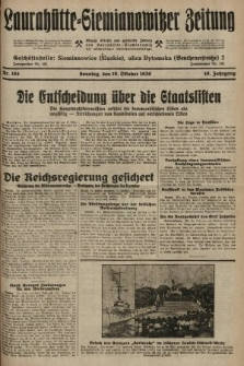 Laurahütte-Siemianowitzer Zeitung : enzige älteste und gelesenste Zeitung von Laurahütte-Siemianowitz mit wöchentlicher Unterhaitungsbeilage. 1930, nr 164