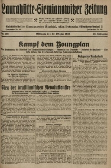 Laurahütte-Siemianowitzer Zeitung : enzige älteste und gelesenste Zeitung von Laurahütte-Siemianowitz mit wöchentlicher Unterhaitungsbeilage. 1930, nr 166