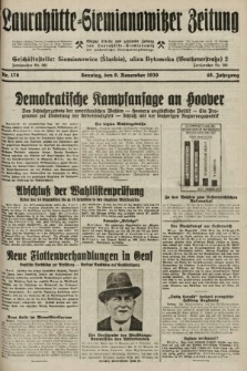 Laurahütte-Siemianowitzer Zeitung : enzige älteste und gelesenste Zeitung von Laurahütte-Siemianowitz mit wöchentlicher Unterhaitungsbeilage. 1930, nr 176