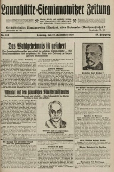Laurahütte-Siemianowitzer Zeitung : enzige älteste und gelesenste Zeitung von Laurahütte-Siemianowitz mit wöchentlicher Unterhaitungsbeilage. 1930, nr 180