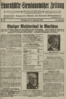 Laurahütte-Siemianowitzer Zeitung : enzige älteste und gelesenste Zeitung von Laurahütte-Siemianowitz mit wöchentlicher Unterhaitungsbeilage. 1930, nr 181