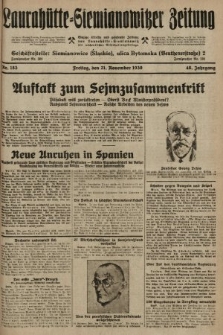 Laurahütte-Siemianowitzer Zeitung : enzige älteste und gelesenste Zeitung von Laurahütte-Siemianowitz mit wöchentlicher Unterhaitungsbeilage. 1930, nr 183