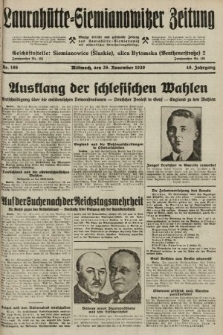 Laurahütte-Siemianowitzer Zeitung : enzige älteste und gelesenste Zeitung von Laurahütte-Siemianowitz mit wöchentlicher Unterhaitungsbeilage. 1930, nr 186