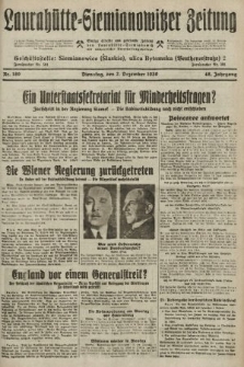 Laurahütte-Siemianowitzer Zeitung : enzige älteste und gelesenste Zeitung von Laurahütte-Siemianowitz mit wöchentlicher Unterhaitungsbeilage. 1930, nr 189