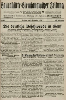 Laurahütte-Siemianowitzer Zeitung : enzige älteste und gelesenste Zeitung von Laurahütte-Siemianowitz mit wöchentlicher Unterhaitungsbeilage. 1930, nr 191