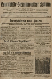 Laurahütte-Siemianowitzer Zeitung : enzige älteste und gelesenste Zeitung von Laurahütte-Siemianowitz mit wöchentlicher Unterhaitungsbeilage. 1930, nr 205