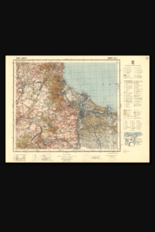 Mapa taktyczna Polski : pas 31, słup 27 : Gdańsk (Danzig)