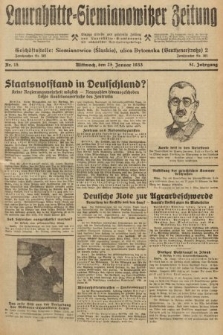 Laurahütte-Siemianowitzer Zeitung : enzige älteste und gelesenste Zeitung von Laurahütte-Siemianowitz mit wöchentlicher Unterhaitungsbeilage. 1933, nr 15