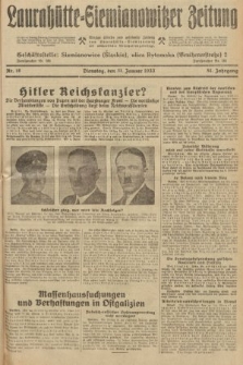 Laurahütte-Siemianowitzer Zeitung : enzige älteste und gelesenste Zeitung von Laurahütte-Siemianowitz mit wöchentlicher Unterhaitungsbeilage. 1933, nr 18