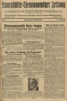 Laurahütte-Siemianowitzer Zeitung : enzige älteste und gelesenste Zeitung von Laurahütte-Siemianowitz mit wöchentlicher Unterhaitungsbeilage. 1933, nr 40