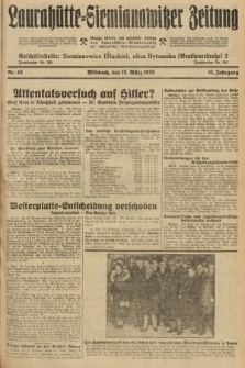 Laurahütte-Siemianowitzer Zeitung : enzige älteste und gelesenste Zeitung von Laurahütte-Siemianowitz mit wöchentlicher Unterhaitungsbeilage. 1933, nr 42
