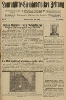 Laurahütte-Siemianowitzer Zeitung : enzige älteste und gelesenste Zeitung von Laurahütte-Siemianowitz mit wöchentlicher Unterhaitungsbeilage. 1933, nr 70