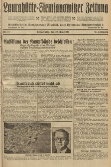 Laurahütte-Siemianowitzer Zeitung : enzige älteste und gelesenste Zeitung von Laurahütte-Siemianowitz mit wöchentlicher Unterhaitungsbeilage. 1933, nr 81