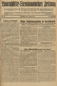 Laurahütte-Siemianowitzer Zeitung : enzige älteste und gelesenste Zeitung von Laurahütte-Siemianowitz mit wöchentlicher Unterhaitungsbeilage. 1933, nr 86