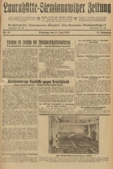 Laurahütte-Siemianowitzer Zeitung : enzige älteste und gelesenste Zeitung von Laurahütte-Siemianowitz mit wöchentlicher Unterhaitungsbeilage. 1933, nr 90