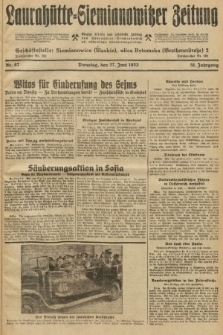 Laurahütte-Siemianowitzer Zeitung : enzige älteste und gelesenste Zeitung von Laurahütte-Siemianowitz mit wöchentlicher Unterhaitungsbeilage. 1933, nr 97