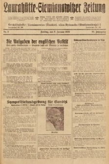 Laurahütte-Siemianowitzer Zeitung : enzige älteste und gelesenste Zeitung von Laurahütte-Siemianowitz mit wöchentlicher Unterhaitungsbeilage. 1932, nr 5
