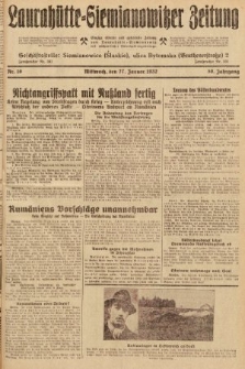 Laurahütte-Siemianowitzer Zeitung : enzige älteste und gelesenste Zeitung von Laurahütte-Siemianowitz mit wöchentlicher Unterhaitungsbeilage. 1932, nr 16