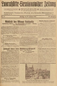 Laurahütte-Siemianowitzer Zeitung : enzige älteste und gelesenste Zeitung von Laurahütte-Siemianowitz mit wöchentlicher Unterhaitungsbeilage. 1932, nr 17