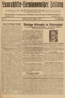 Laurahütte-Siemianowitzer Zeitung : enzige älteste und gelesenste Zeitung von Laurahütte-Siemianowitz mit wöchentlicher Unterhaitungsbeilage. 1932, nr 18