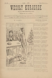 Wesoły Kurjerek : illustrowany. 1895, nr 37