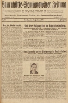 Laurahütte-Siemianowitzer Zeitung : enzige älteste und gelesenste Zeitung von Laurahütte-Siemianowitz mit wöchentlicher Unterhaitungsbeilage. 1932, nr 25