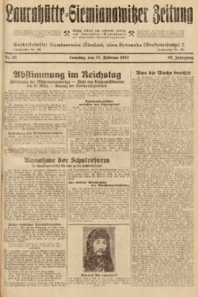 Laurahütte-Siemianowitzer Zeitung : enzige älteste und gelesenste Zeitung von Laurahütte-Siemianowitz mit wöchentlicher Unterhaitungsbeilage. 1932, nr 33