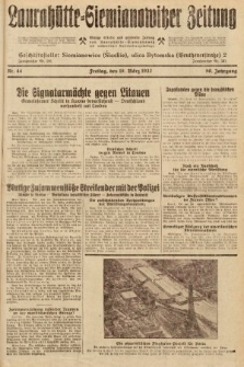 Laurahütte-Siemianowitzer Zeitung : enzige älteste und gelesenste Zeitung von Laurahütte-Siemianowitz mit wöchentlicher Unterhaitungsbeilage. 1932, nr 44
