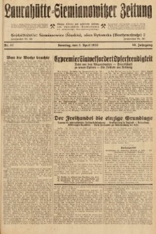 Laurahütte-Siemianowitzer Zeitung : enzige älteste und gelesenste Zeitung von Laurahütte-Siemianowitz mit wöchentlicher Unterhaitungsbeilage. 1932, nr 52