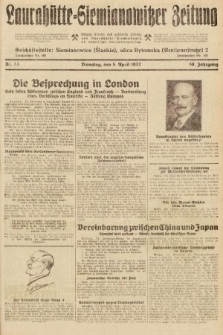 Laurahütte-Siemianowitzer Zeitung : enzige älteste und gelesenste Zeitung von Laurahütte-Siemianowitz mit wöchentlicher Unterhaitungsbeilage. 1932, nr 53