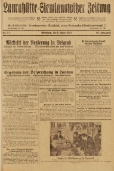 Laurahütte-Siemianowitzer Zeitung : enzige älteste und gelesenste Zeitung von Laurahütte-Siemianowitz mit wöchentlicher Unterhaitungsbeilage. 1932, nr 54