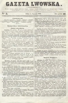 Gazeta Lwowska. 1851, nr 3