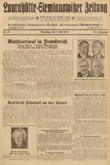Laurahütte-Siemianowitzer Zeitung : enzige älteste und gelesenste Zeitung von Laurahütte-Siemianowitz mit wöchentlicher Unterhaitungsbeilage. 1932, nr 69