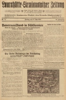 Laurahütte-Siemianowitzer Zeitung : enzige älteste und gelesenste Zeitung von Laurahütte-Siemianowitz mit wöchentlicher Unterhaitungsbeilage. 1932, nr 74