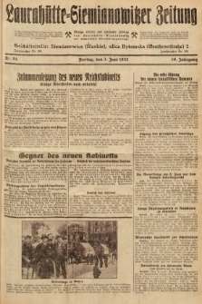 Laurahütte-Siemianowitzer Zeitung : enzige älteste und gelesenste Zeitung von Laurahütte-Siemianowitz mit wöchentlicher Unterhaitungsbeilage. 1932, nr 84