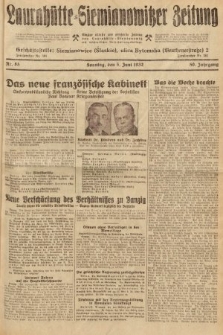 Laurahütte-Siemianowitzer Zeitung : enzige älteste und gelesenste Zeitung von Laurahütte-Siemianowitz mit wöchentlicher Unterhaitungsbeilage. 1932, nr 85