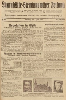 Laurahütte-Siemianowitzer Zeitung : enzige älteste und gelesenste Zeitung von Laurahütte-Siemianowitz mit wöchentlicher Unterhaitungsbeilage. 1932, nr 86