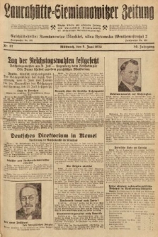 Laurahütte-Siemianowitzer Zeitung : enzige älteste und gelesenste Zeitung von Laurahütte-Siemianowitz mit wöchentlicher Unterhaitungsbeilage. 1932, nr 87