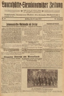 Laurahütte-Siemianowitzer Zeitung : enzige älteste und gelesenste Zeitung von Laurahütte-Siemianowitz mit wöchentlicher Unterhaitungsbeilage. 1932, nr 88