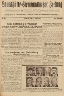 Laurahütte-Siemianowitzer Zeitung : enzige älteste und gelesenste Zeitung von Laurahütte-Siemianowitz mit wöchentlicher Unterhaitungsbeilage. 1932, nr 90