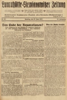 Laurahütte-Siemianowitzer Zeitung : enzige älteste und gelesenste Zeitung von Laurahütte-Siemianowitz mit wöchentlicher Unterhaitungsbeilage. 1932, nr 93