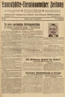 Laurahütte-Siemianowitzer Zeitung : enzige älteste und gelesenste Zeitung von Laurahütte-Siemianowitz mit wöchentlicher Unterhaitungsbeilage. 1932, nr 96