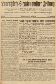 Laurahütte-Siemianowitzer Zeitung : enzige älteste und gelesenste Zeitung von Laurahütte-Siemianowitz mit wöchentlicher Unterhaitungsbeilage. 1932, nr 97