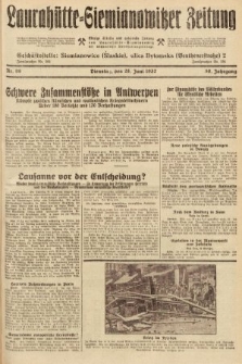 Laurahütte-Siemianowitzer Zeitung : enzige älteste und gelesenste Zeitung von Laurahütte-Siemianowitz mit wöchentlicher Unterhaitungsbeilage. 1932, nr 98