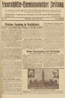 Laurahütte-Siemianowitzer Zeitung : enzige älteste und gelesenste Zeitung von Laurahütte-Siemianowitz mit wöchentlicher Unterhaitungsbeilage. 1932, nr 110